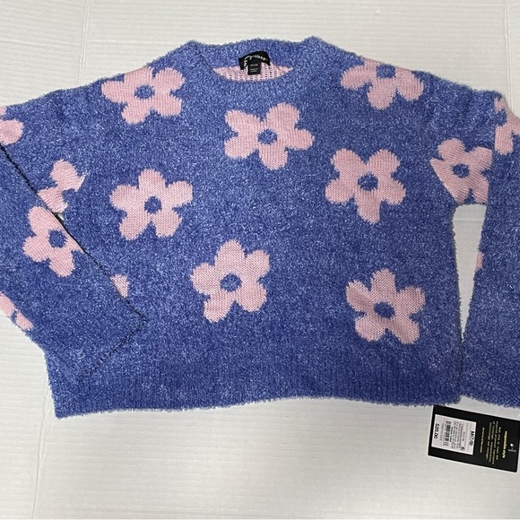 NWT Art Class Girl's Fuzzy Pullover Sweater - Purple NWT #ks03 - Picture 10 of 13